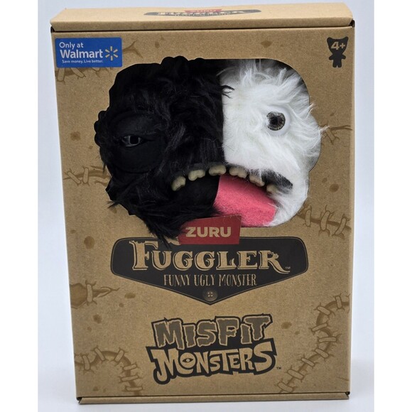 ZURU Fuggler Misfit Monsters Wide Eyed Boogah Plush Funny Ugly Toy New - Picture 1 of 7